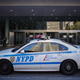 An NYPD car on Oct. 25, 2014, is parked outside New York’s Bellevue Hospital, where Dr. Craig Spencer, who was diagnosed with Ebola, remains in quarantine. Now a 5-year-old boy is reportedly under observation at Bellevue for fear he may have the disease, too.
Kena Betancur/Getty Images